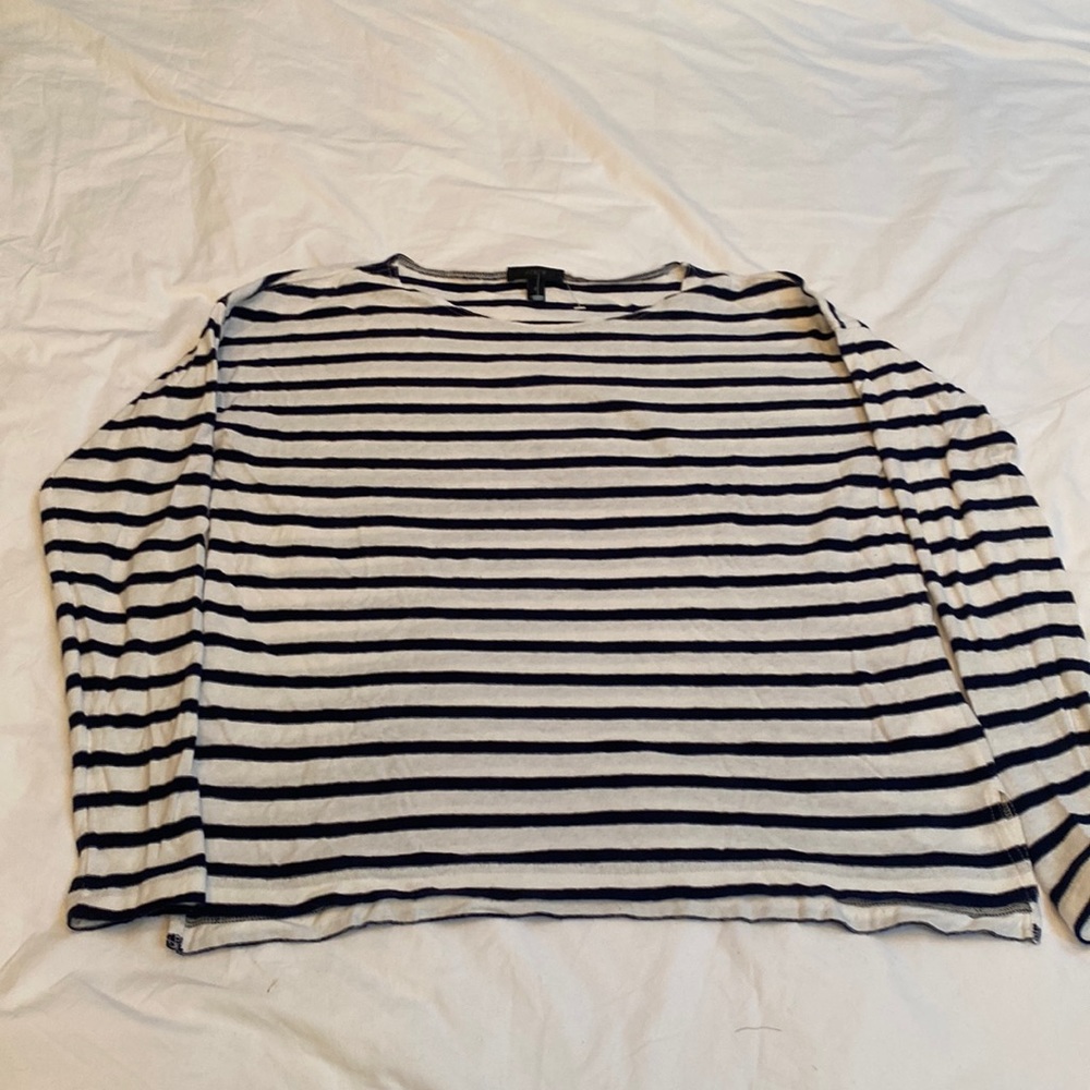 JCrew striped long sleeve shirt